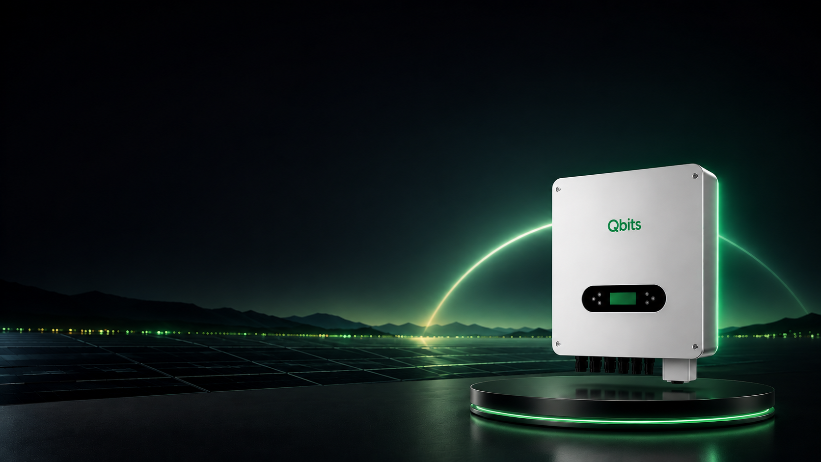 Qbits solar inverter installation
